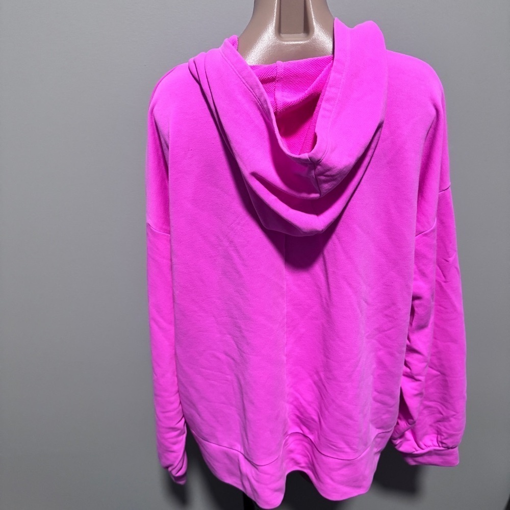 LIVI Lane Bryant Breast Cancer Ribbon Hoodie Pullover 18/20 Pink - Picture 5 of 7